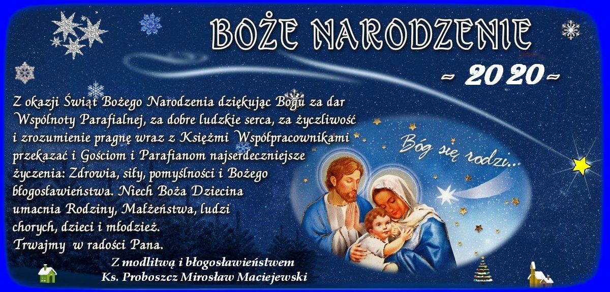 Życzenia Boże Narodzenie 2020 new