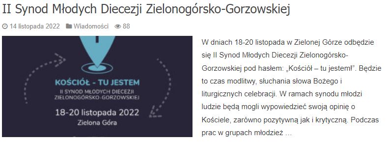 II Synod Młodych