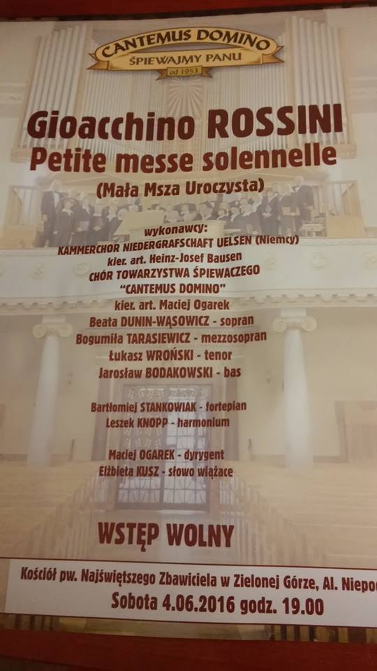 Mała Msza Uroczysta Rossiniego