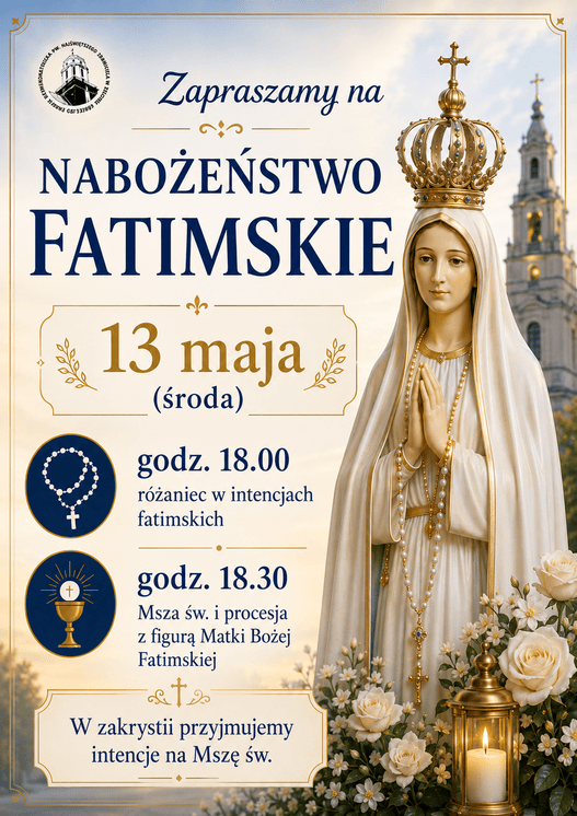 Nabożeństwo Fatimskie 13.05.2026 resaise