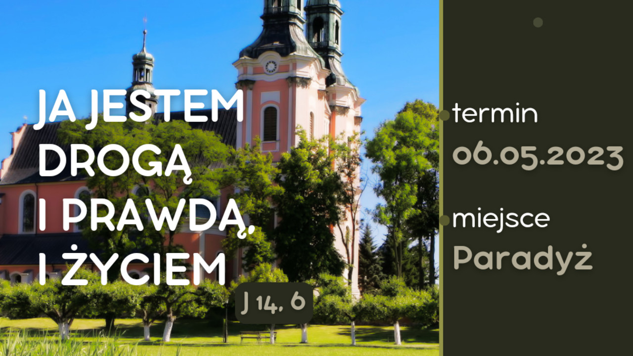 Pielgrzymka Słuzby Liturgicznej Paradyż grafika