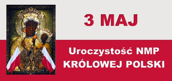 Uroczystośc Królowej Polski grafika