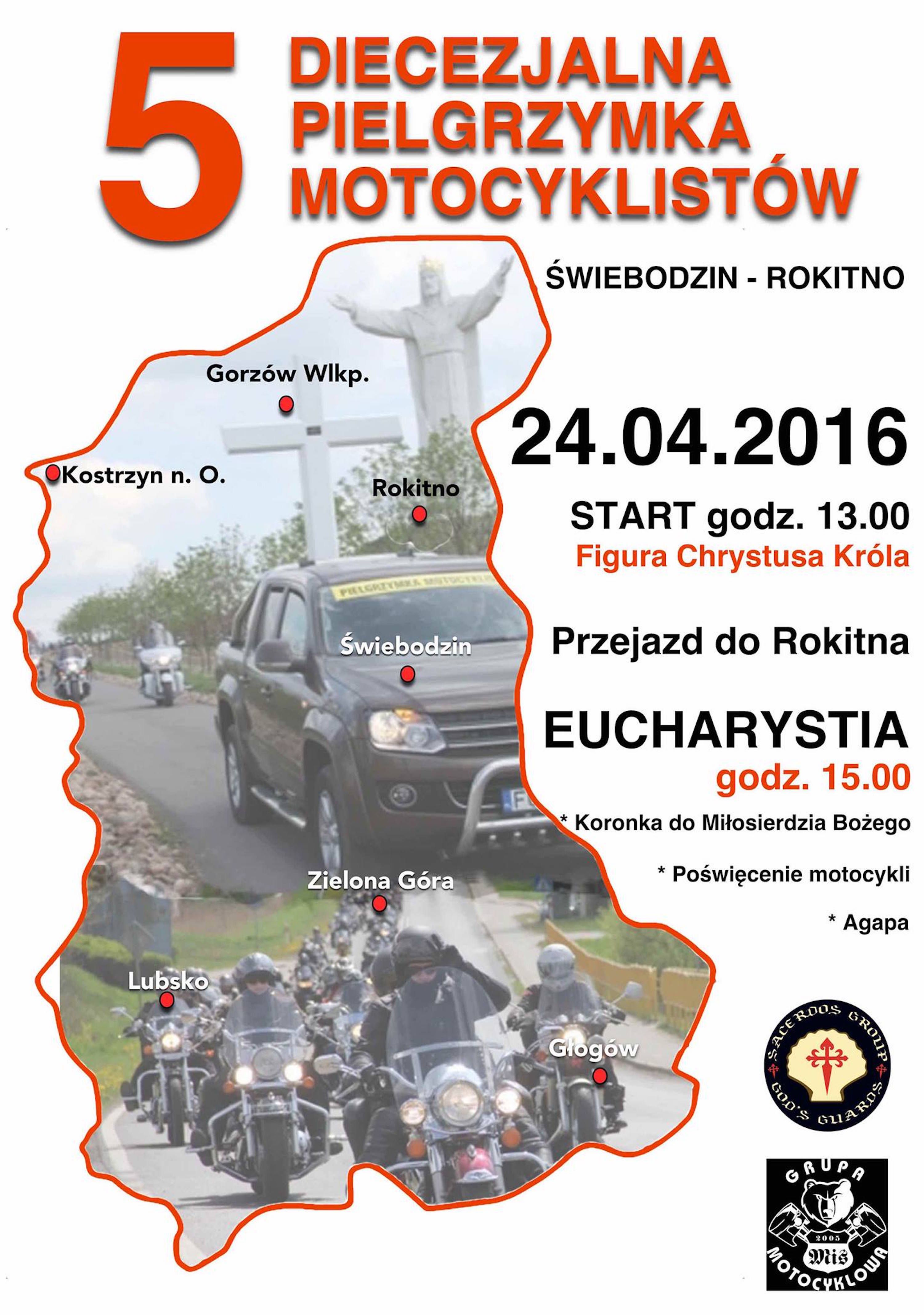 V Pielgrzymka Motocyklistow