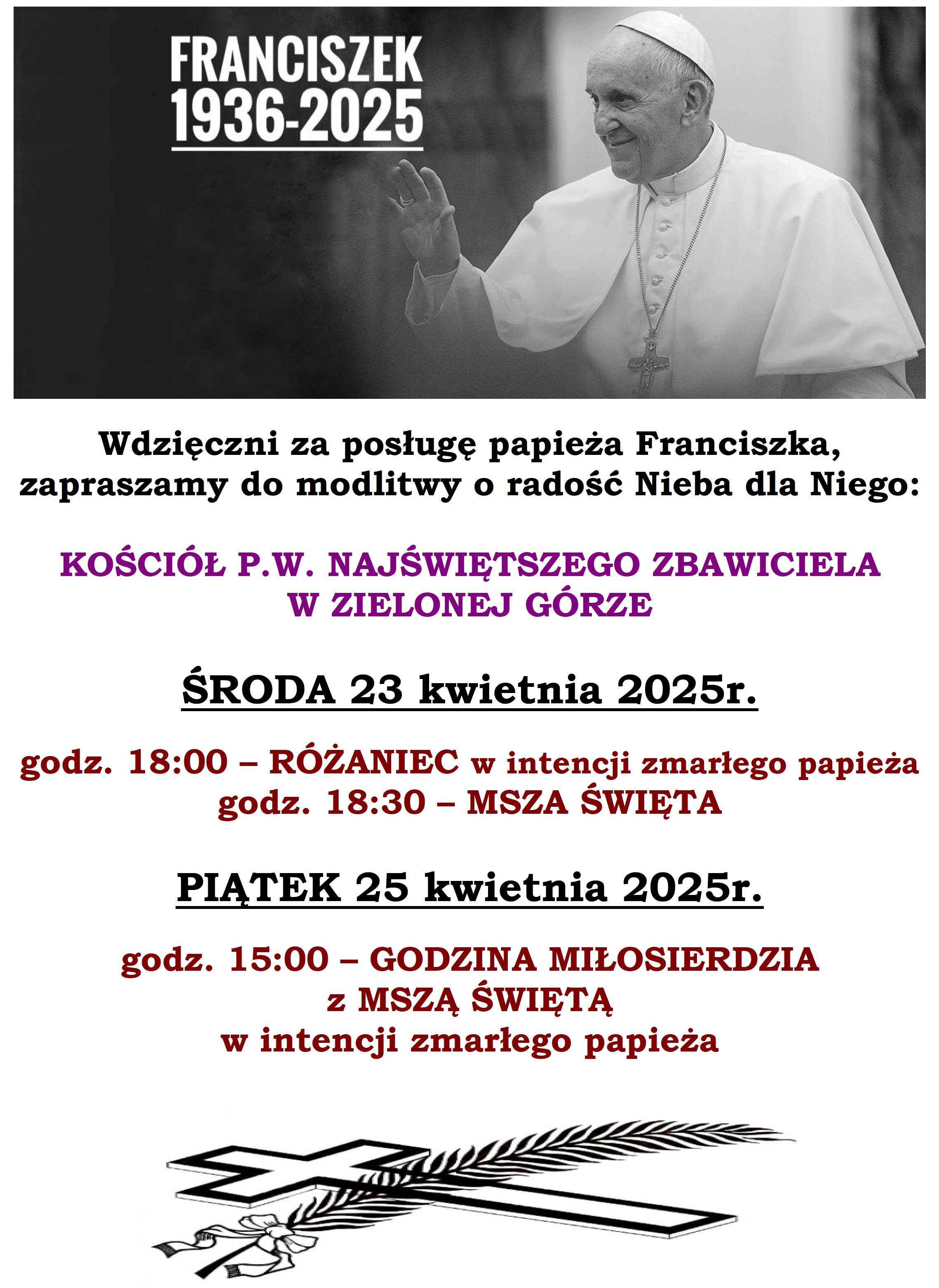 plakat papież 1